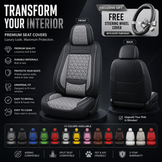 Royal Seats™ Premium Custom Seat Covers